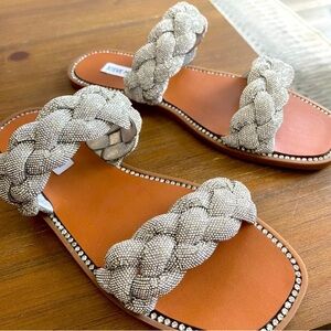 Steve Madden Rhinestone Sandals